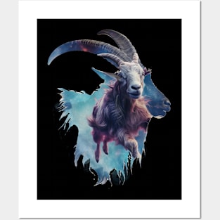 Goats in Space! Posters and Art